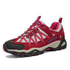Unisex Outdoor Walking Shoes – Leather Upper, EVA Insole & Rubber Sole for Hiking & Everyday Wear