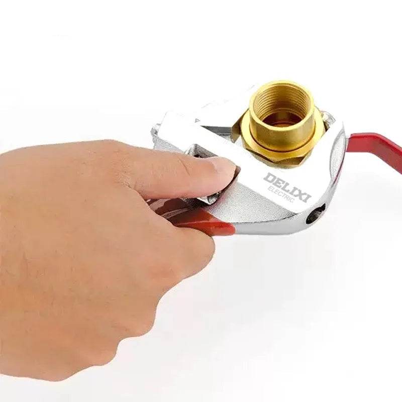 6-Inch Short Handle Adjustable Wrench - SnaggIt