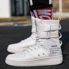 Punk Style High-Top Boots by Snagg A Shoes