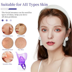 Facial Steamer Aromatherapy Machine – Hot & Cold Nano Mist Spa Device