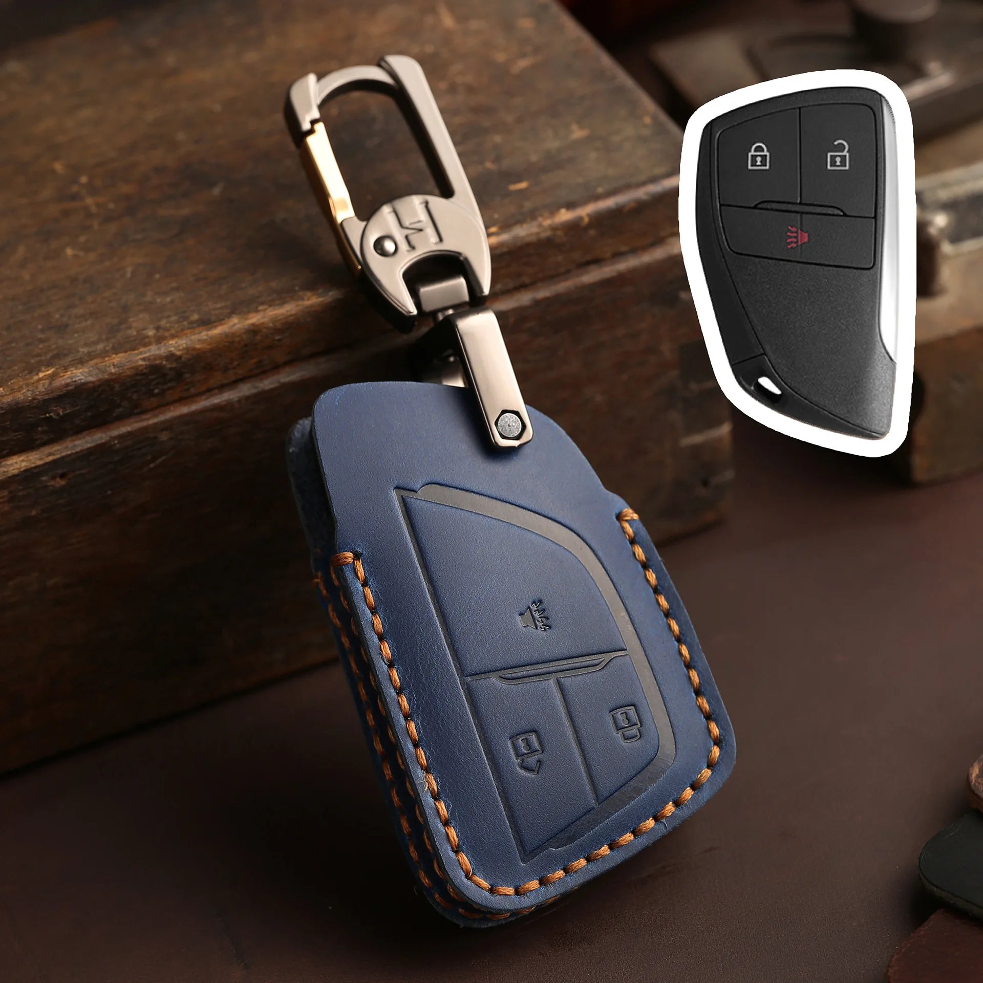 3 Buttons Car Key Cover Case by Snagg A Key Cover