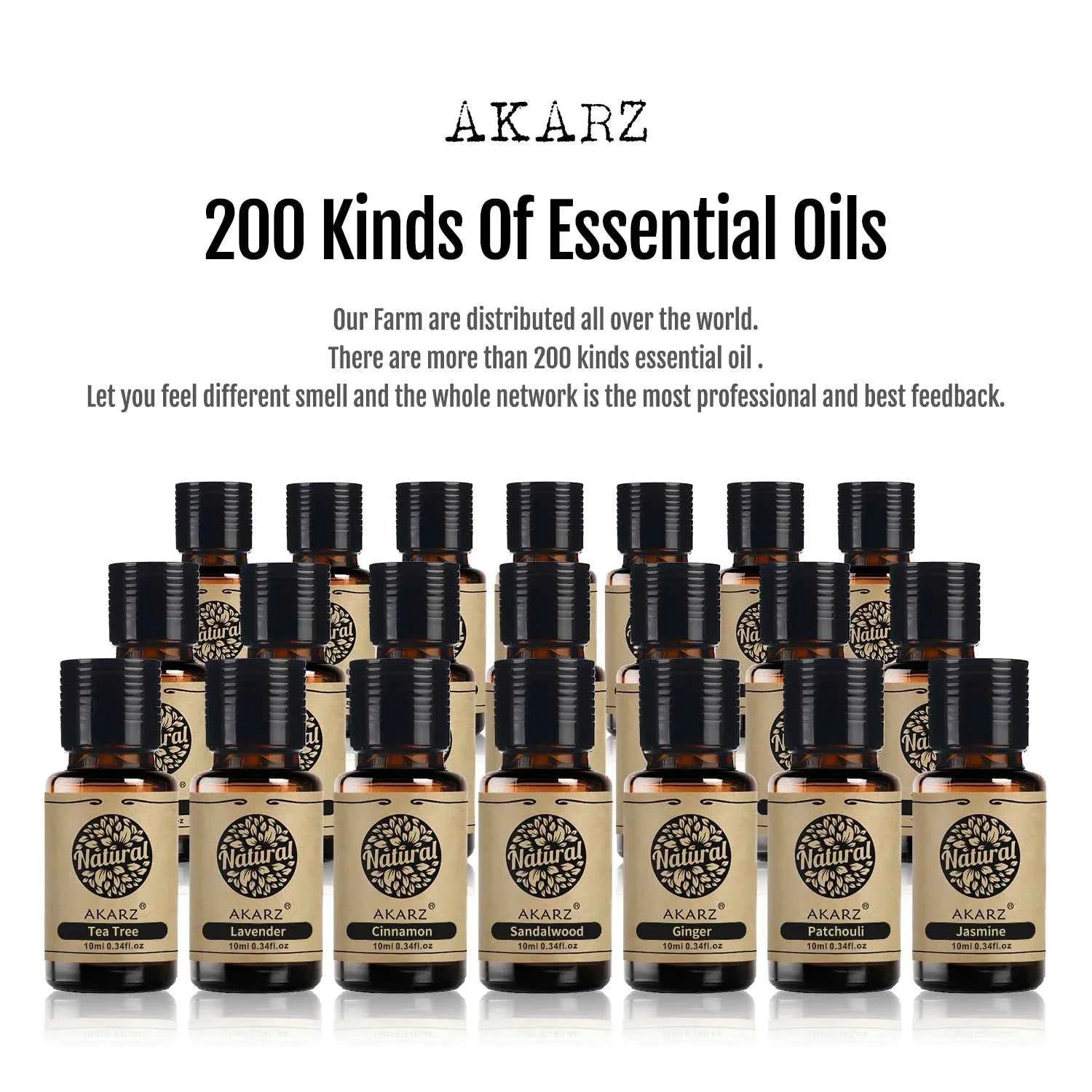 5 Bottles Signature Essential Oil Collection – 100% Pure 10ml Botanical Set for Diffusion, Skin Care & Artisanal Crafting