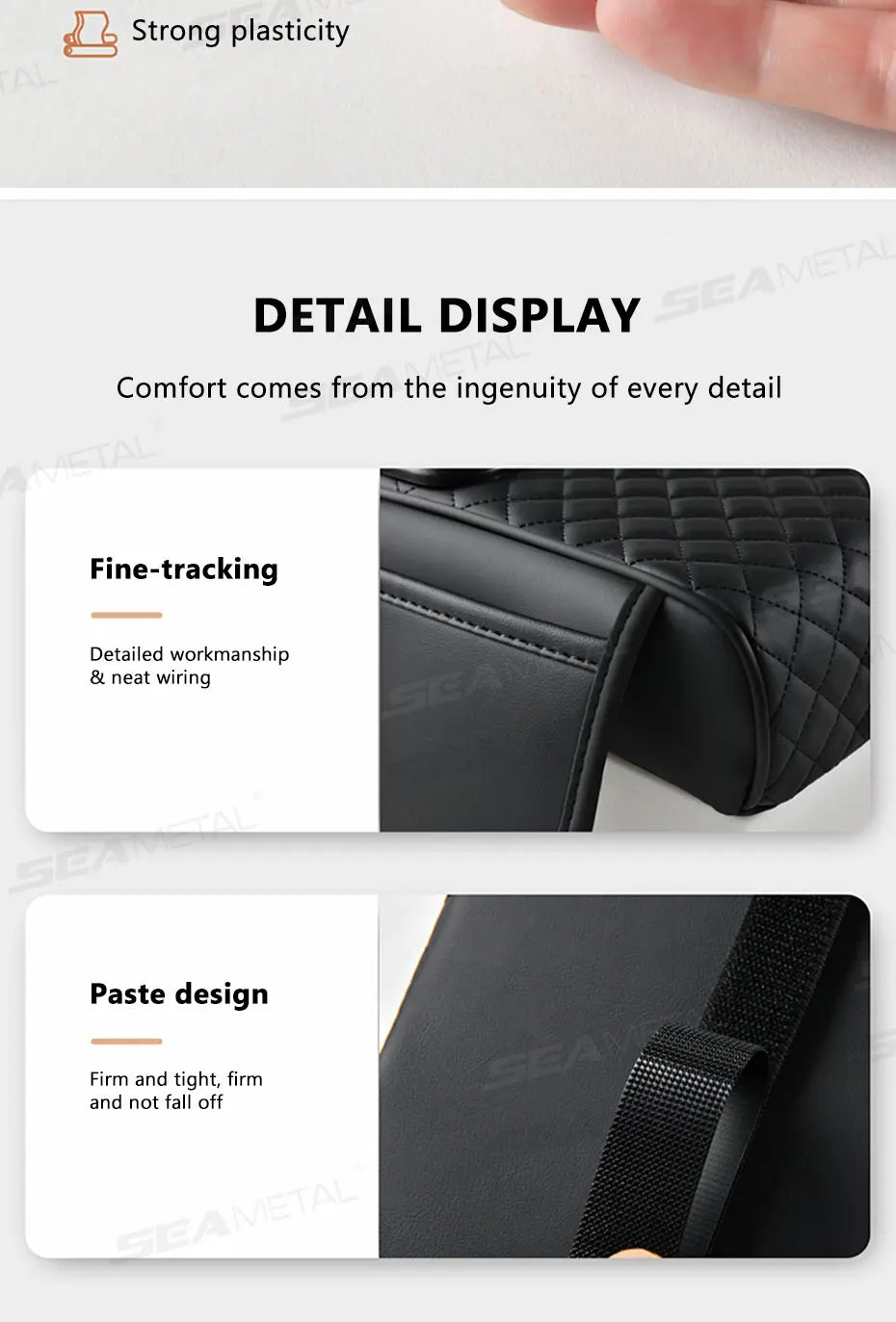 Car Armrest Cushion with Wireless Charging by Snagg An Armrest