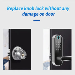 Smart Fingerprint Door Lock – WiFi Keyless Entry with Touchscreen by Snagg A Smart Door Lock