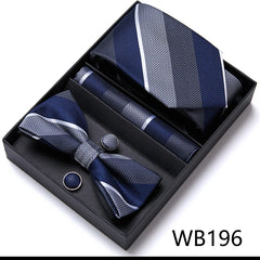 Men’s Luxury Tie & Bow Set - WB196 - Others In Fashion