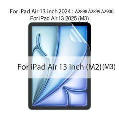 Paper Like Matte Screen Protector Film for iPad – Writing & Drawing PE Soft Film (No Glass)