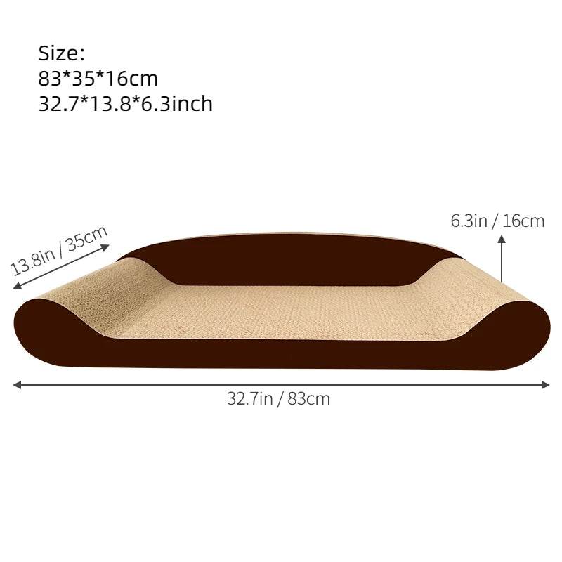 Cat Scratcher Sofa Bed - SnaggIt