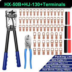Heavy Duty Multi Function Crimping Pliers with Bolt Cutter by Snagg A Plier