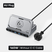 Wireless Fast Charger with 65W PD & 45W PPS Type-C Ports by Snagg A Charging Station