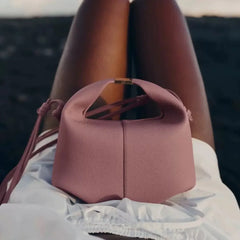 French Niche Leather Bento Purse by Snagg It Purses