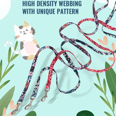 Floral Pet Leash by Snagg A Leash