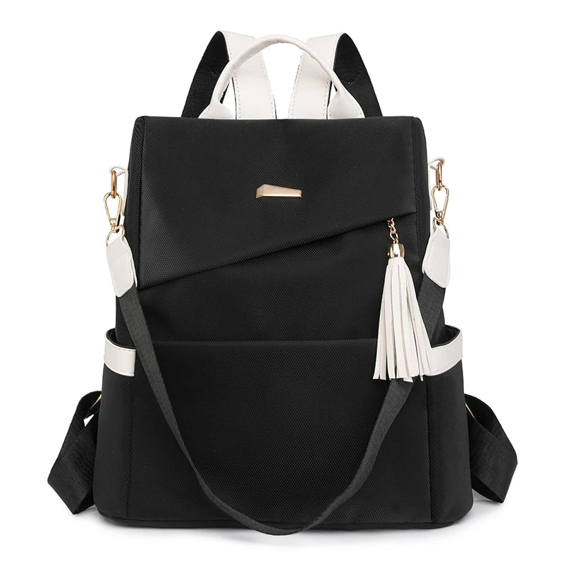 Women’s Fashion Colorblock Backpack by Snagg A Backpack