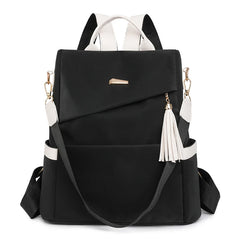 Women’s Fashion Colorblock Backpack by Snagg A Backpack