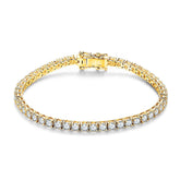 Moissanite Tennis Bracelet by Snagg A Bracelet