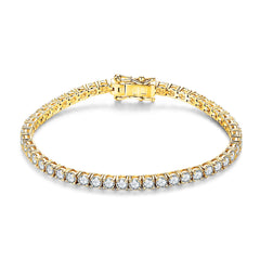 Moissanite Tennis Bracelet by Snagg A Bracelet