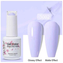 Professional 15ml HEMA & TPO Free Gel Polish – High-Performance Red & Multi Tone Semi Permanent Varnish