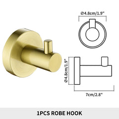 Stainless Steel Wall Hook by Snagg A Hook