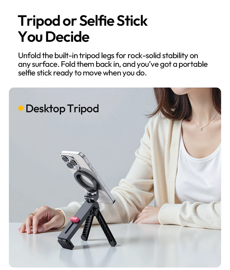MagLock Phone Holder Mount Tripod by Snagg A Tripod