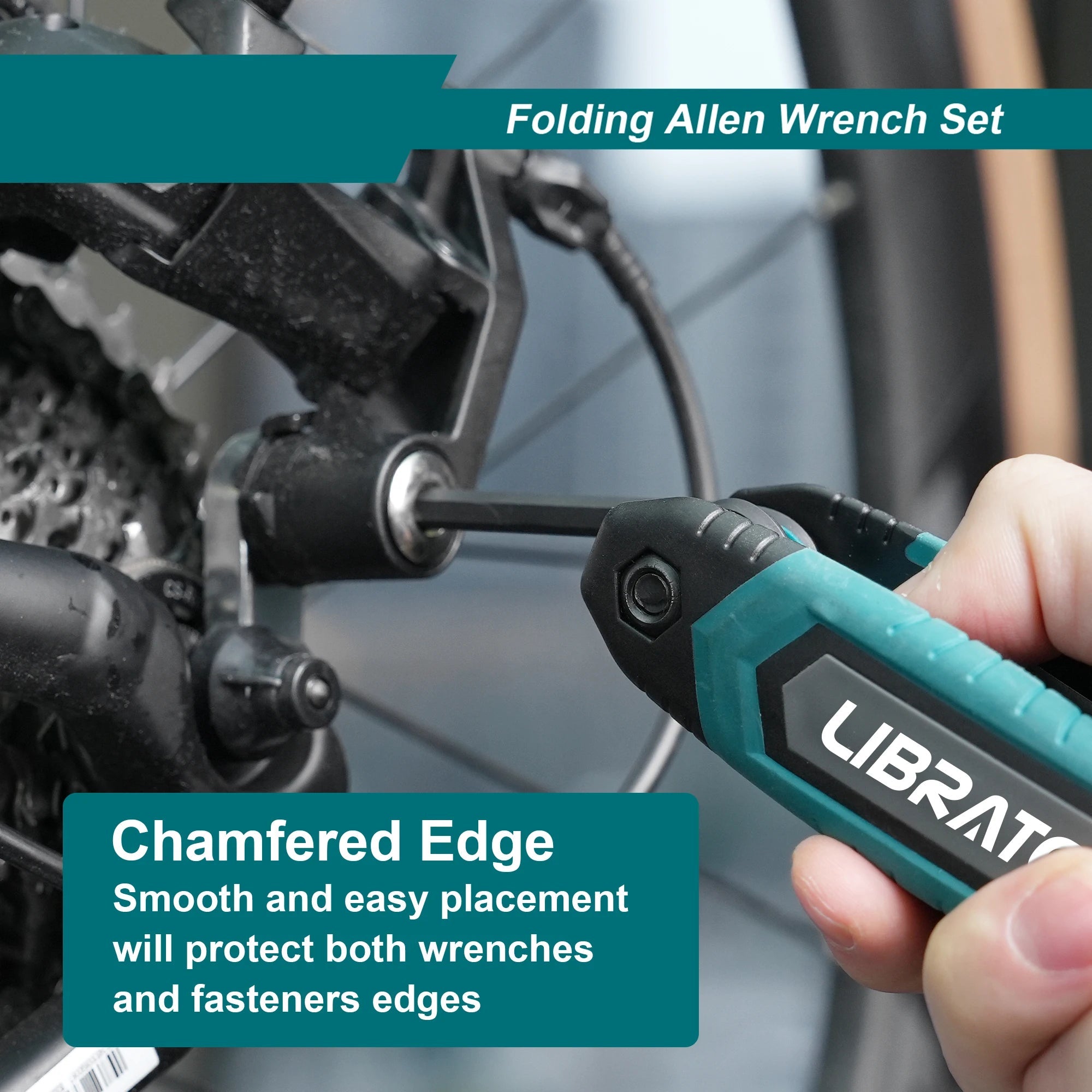 Folding Allen Wrench Set by Snagg A Wrench Set