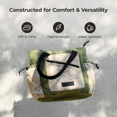 Women's Waterproof Tote Bag – Lightweight Large Shoulder & Crossbody Handbag for Gym, Work & Travel