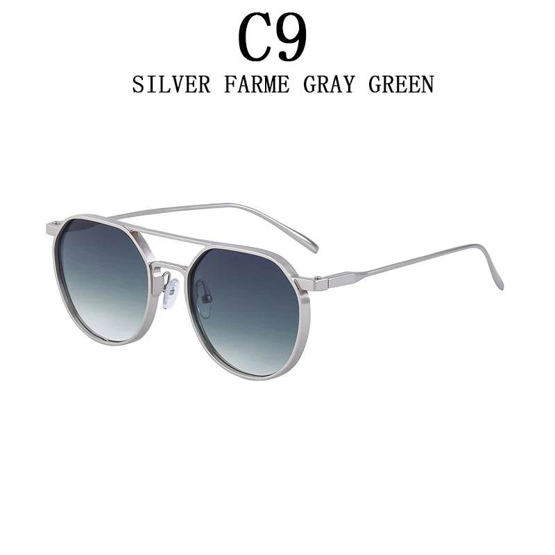 2023 Vintage Punk Oval Sunglasses - SnaggIt