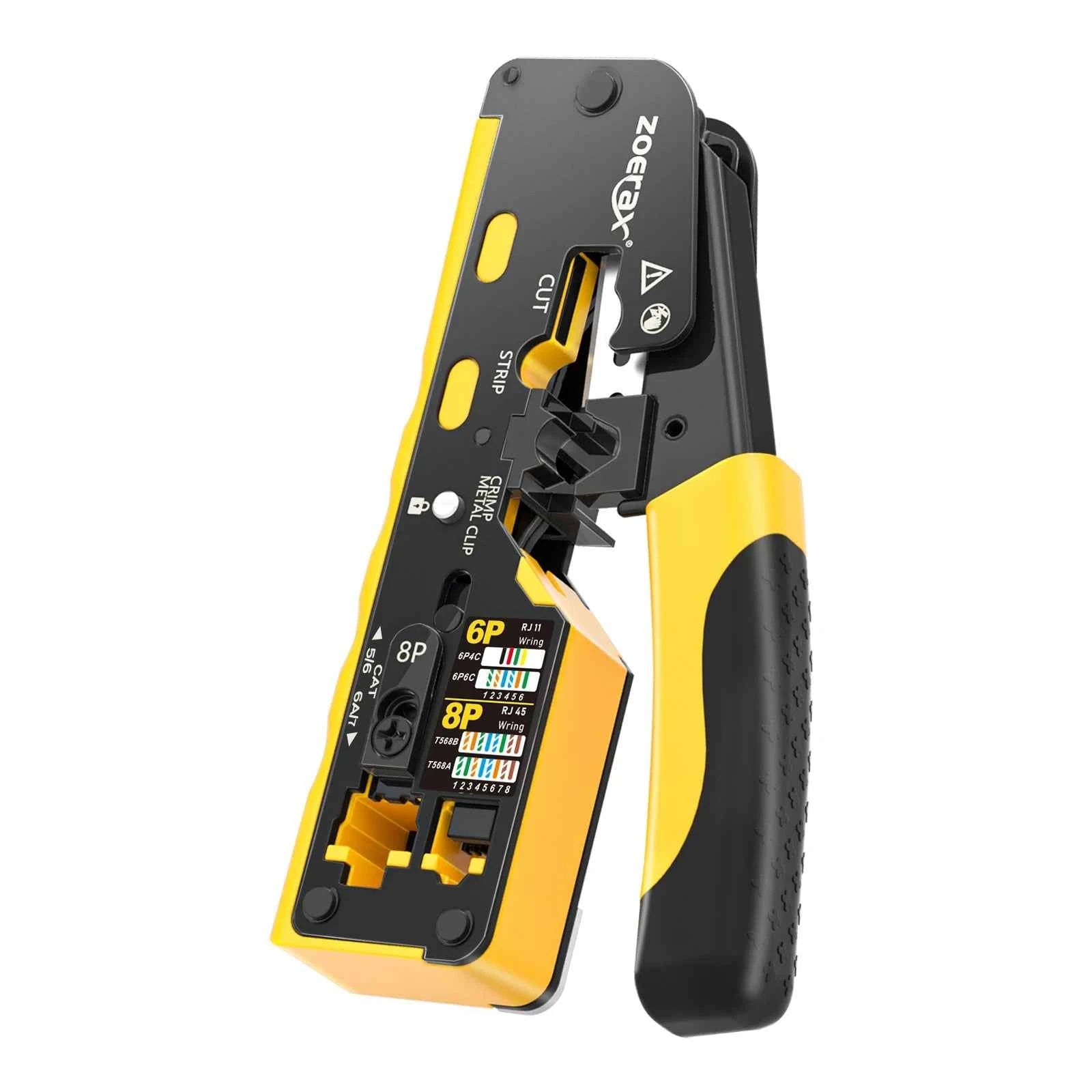 Heavy Duty Wire Stripper & Terminal Crimper Tool