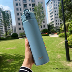 600ml/750ml High Performance Thermal Flask | Integrated Straw & All-Day Insulation