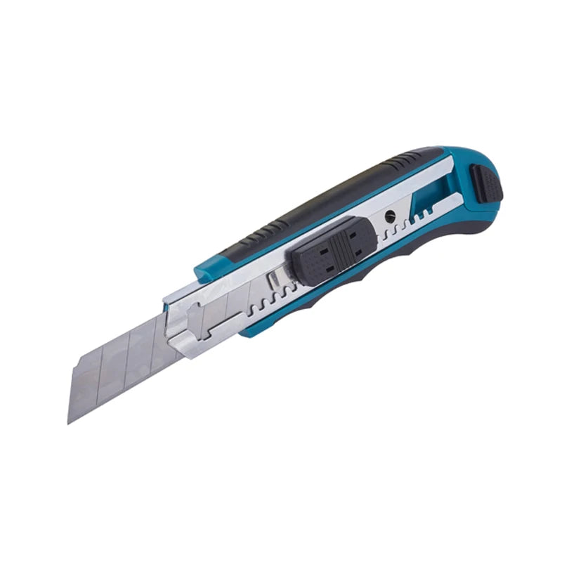 Makita Slide Lock Snap Off Utility Knife 18mm – Heavy Duty Retractable - D-65713