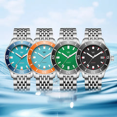 Automatic Mechanical Diver Watch – NH35 Ceramic Bezel | Sapphire AR Glass | 200M Waterproof - Men’s Watches