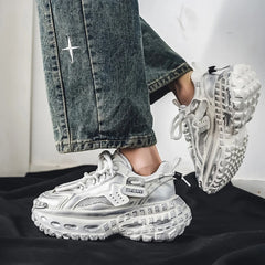 Men’s Summer Thick-Soled Sneakers by Snagg A Shoes