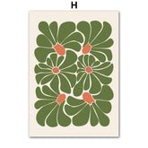 Abstract Flower Market Canvas Print by Snagg A Print
