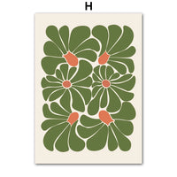 Abstract Flower Market Canvas Print by Snagg A Print