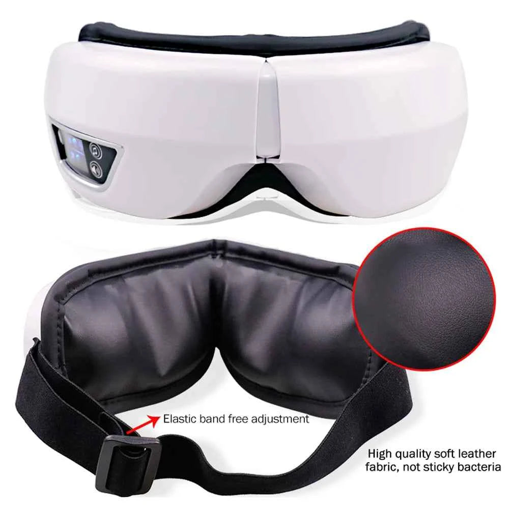 Smart Portable Airbag Eye Massager – Bluetooth Music Eye Relaxation Mask