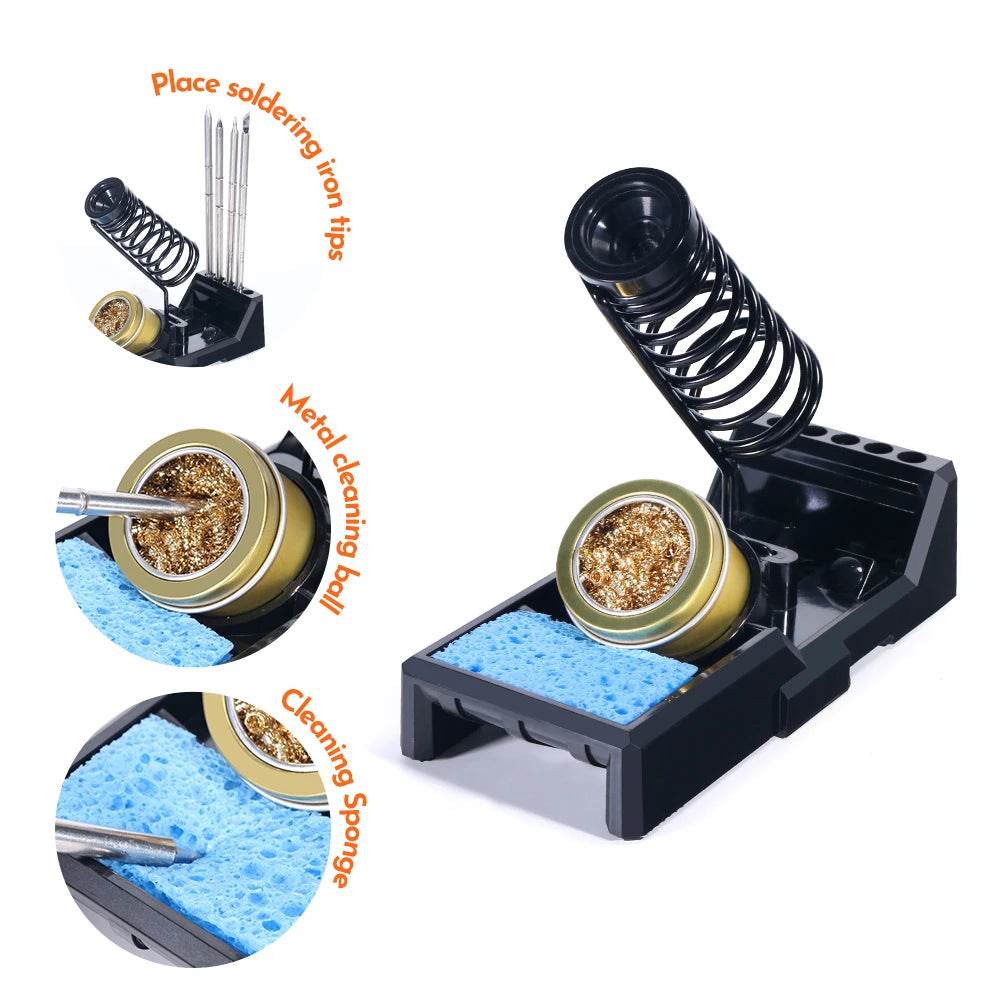 938BD-III 2-in-1 T12 Digital Soldering Station with Hot Air Gun - SnaggIt