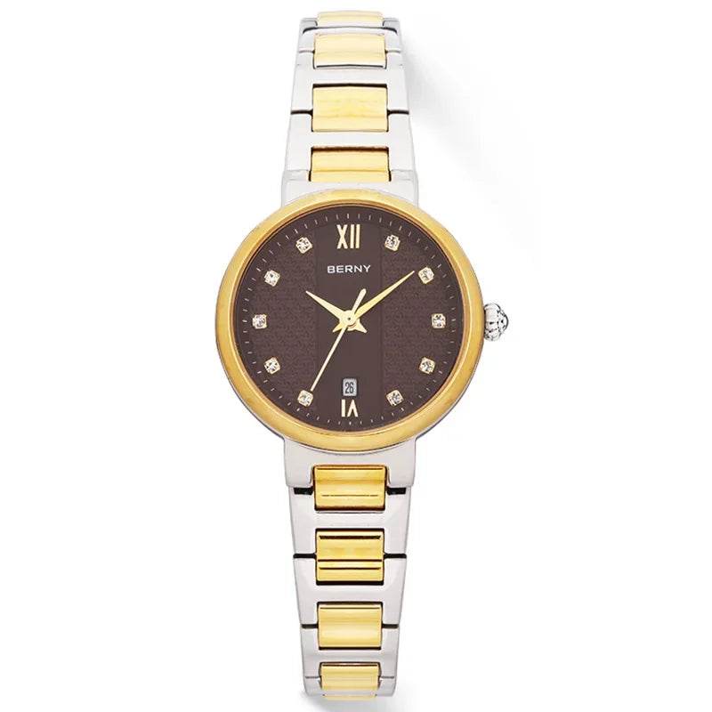 BERNY Ladies Diamond Quartz Watch - SnaggIt