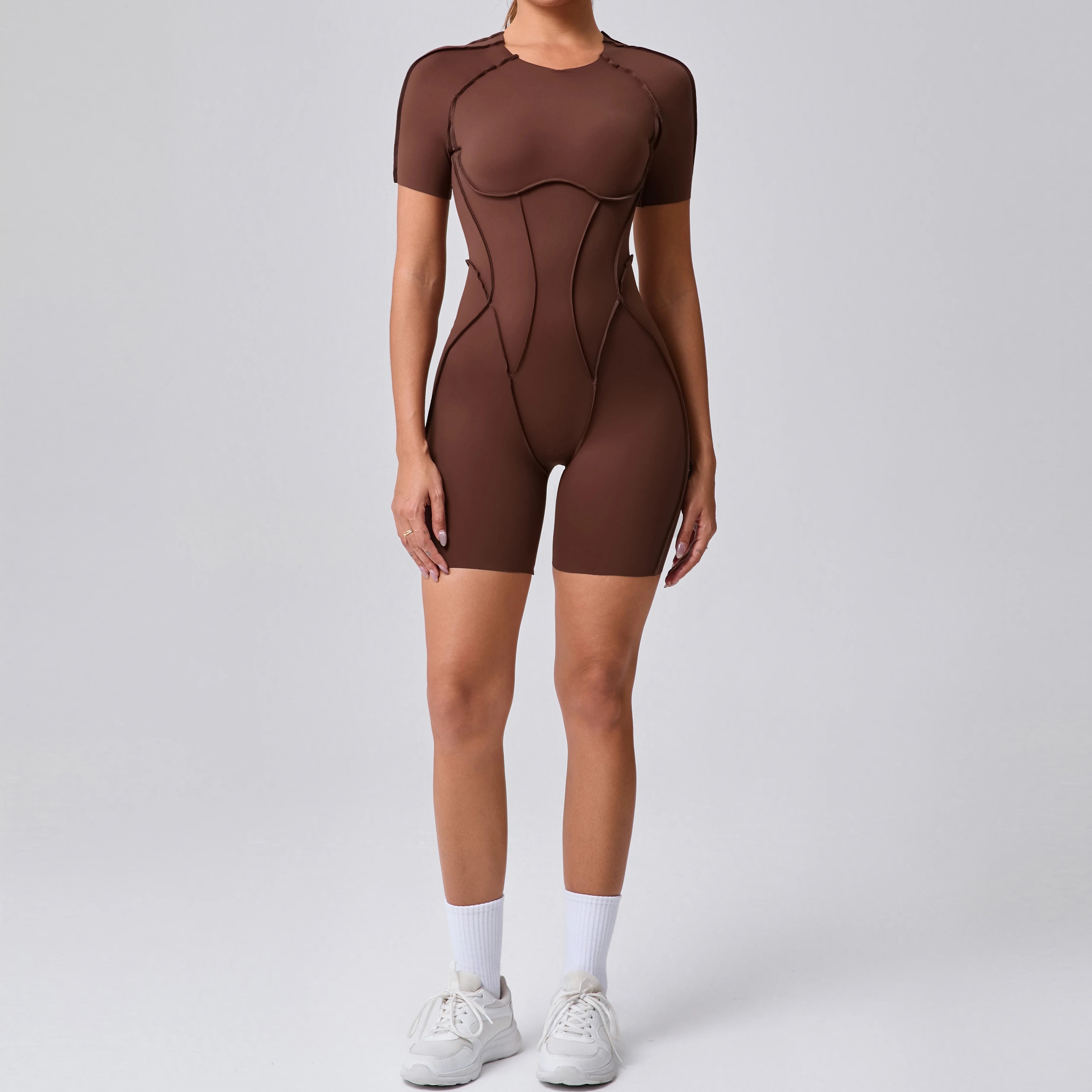 Women’s Short Jumpsuit Gym Outfit by Snagg A Jumpsuit