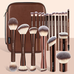 Pro Makeup Brush Kit 20pcs Brushes with Storage Bag