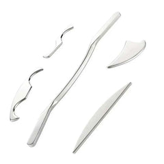 Professional Stainless Steel Gua Sha Tools Set (5PCS)