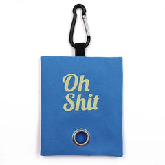 Premium Canvas Waste Bag Dispenser | Durable & Eco Friendly Travel Pouch