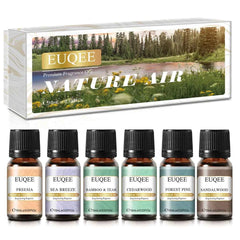 6 Piece Fragrance Oil Collection – Premium 10ml Aroma Diffusion Set for Home & Crafting
