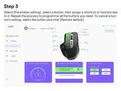 Multi Device Wireless Mouse | M+ Cross-Computer Technology & Precision Laser Navigation
