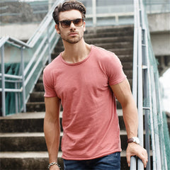 100% Cotton Daily Tee | Lightweight Summer Fitness & Leisure Top