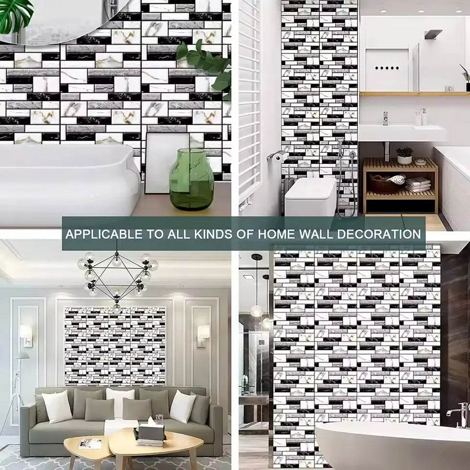 3D Self-Adhesive Brick Wall Stickers - SnaggIt