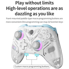 K10 RGB Wireless Gaming Controller | Hall Effect Precision & Intelligent Charging Dock