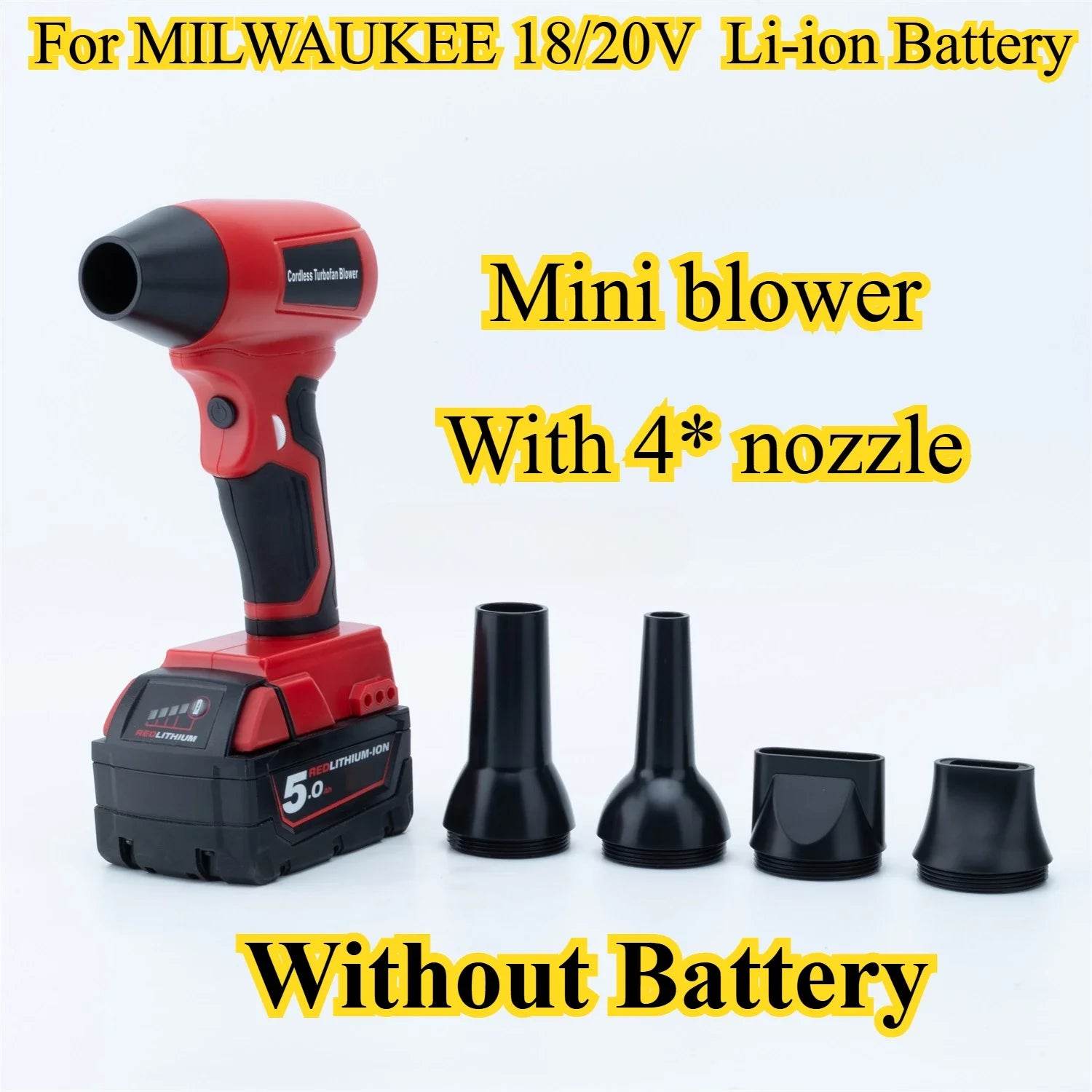 130,000 RPM Jet Blower Turbo Fan - SnaggIt