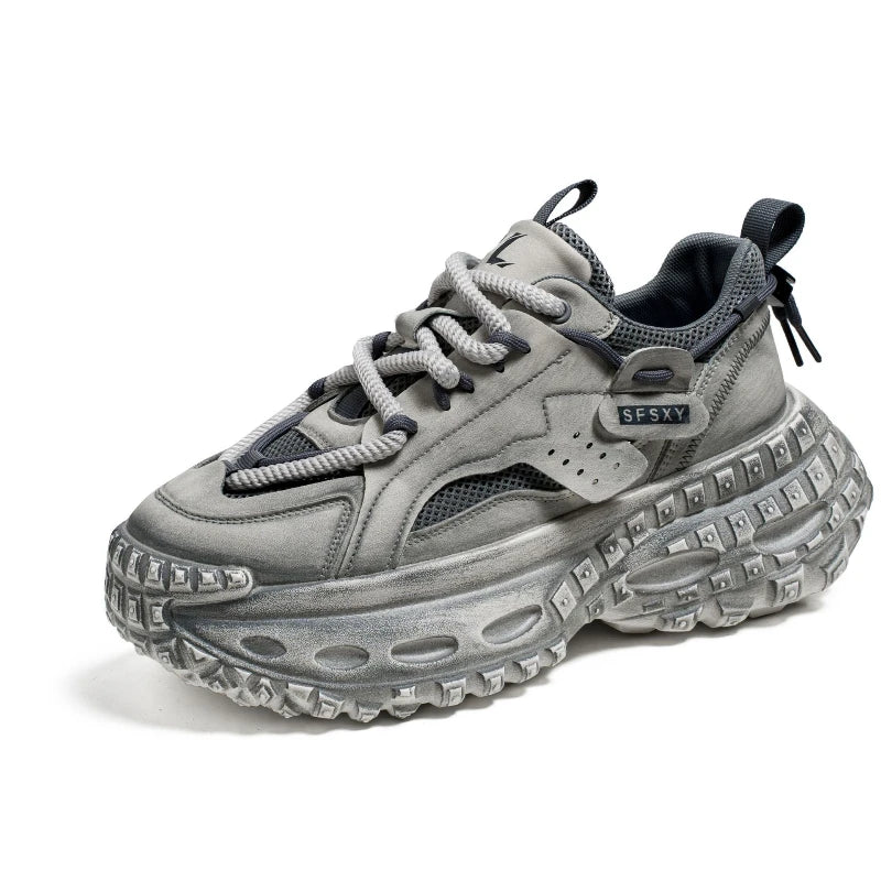 Men’s Summer Thick-Soled Sneakers by Snagg A Shoes