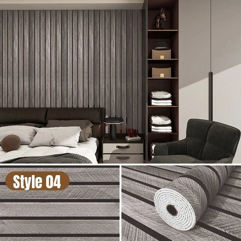 Thick Wood Grain Self-Adhesive Wall Sticker by Snagg A Wall Sticker