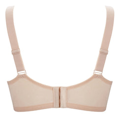 Plus Size Wide Strap Minimizer Bra | Underwire Full Coverage Unpadded Lace