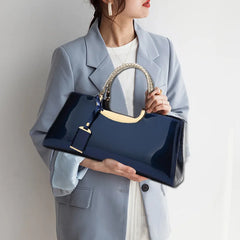 Patent Leather Evening Purse by Snagg It Purses