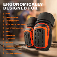Heavy Duty Gel Knee Pads by Snagg A Knee Pads